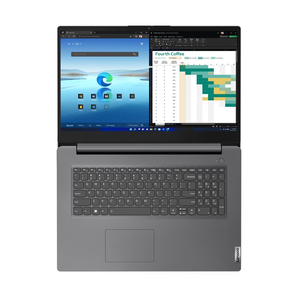 Lenovo V17 G4 IRU Intel® Core™ i5 i5-13420H Laptop 43.9 cm (17.3") Full HD 8 GB DDR4-SDRAM 256 GB SSD Wi-Fi 6 (802.11ax) Windows 11 Pro UK English Grey - Image 6