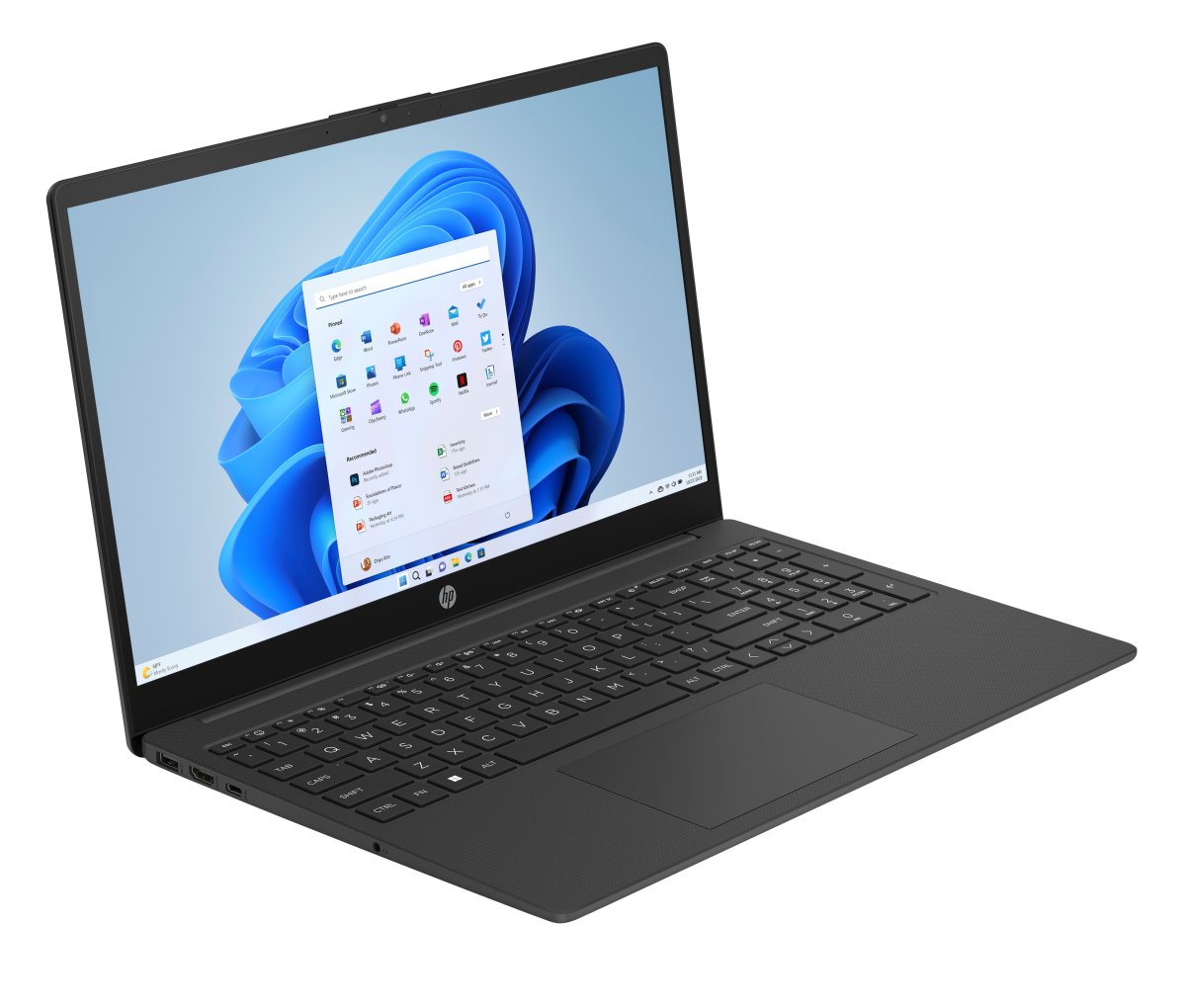HP 15-fd0058na Intel® Core™ i3 i3-N305 Laptop 39.6 cm (15.6") Full HD 8 GB DDR4-SDRAM 256 GB SSD Wi-Fi 6 (802.11ax) Windows 11 Home Black - Image 2