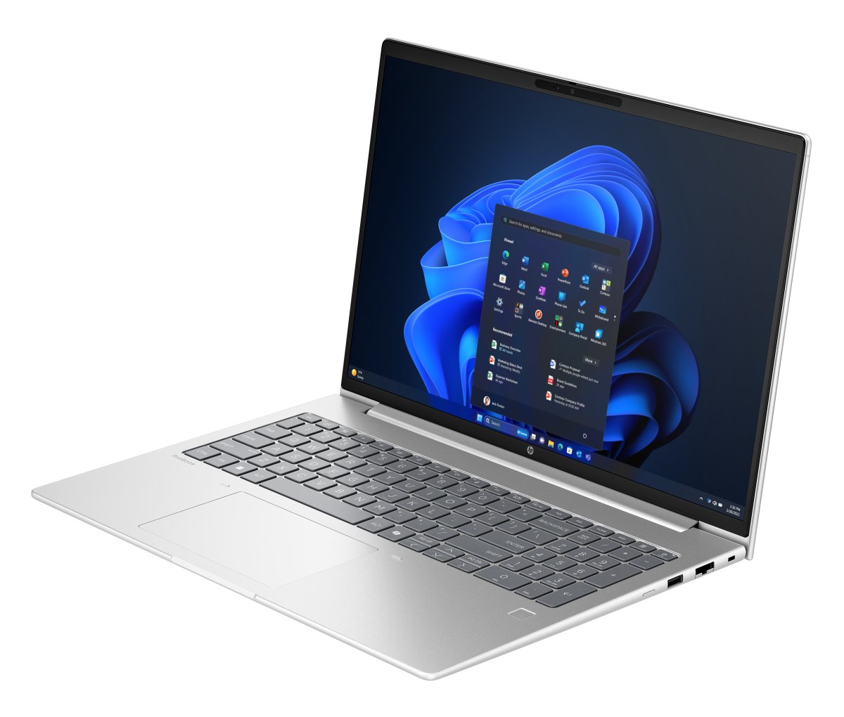 HP ProBook 4 G1ah AMD Ryzen™ 7 250 Laptop 40.6 cm (16") WUXGA 24 GB DDR5-SDRAM 512 GB SSD Wi-Fi 7 (802.11be) Windows 11 Pro AI PC Silver - Image 9