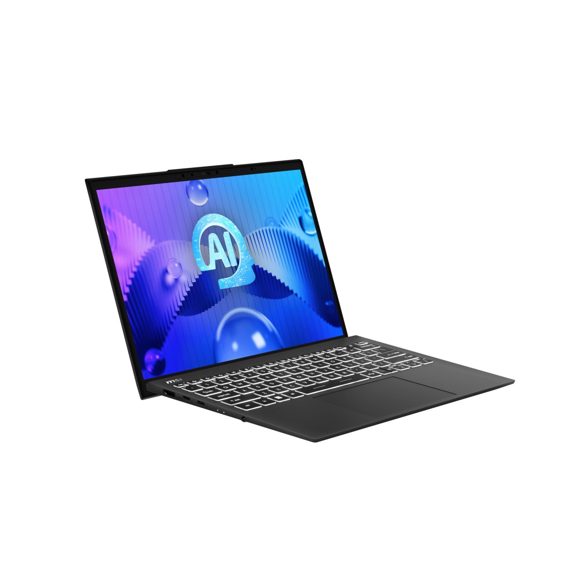 MSI Prestige 13 AI EVO A1MG-034UK Intel Core Ultra 7 155H Laptop 33.8 cm (13.3") Quad HD+ 32 GB LPDDR5-SDRAM 1 TB SSD Wi-Fi 7 (802.11be) Windows 11 Home Grey - Image 2