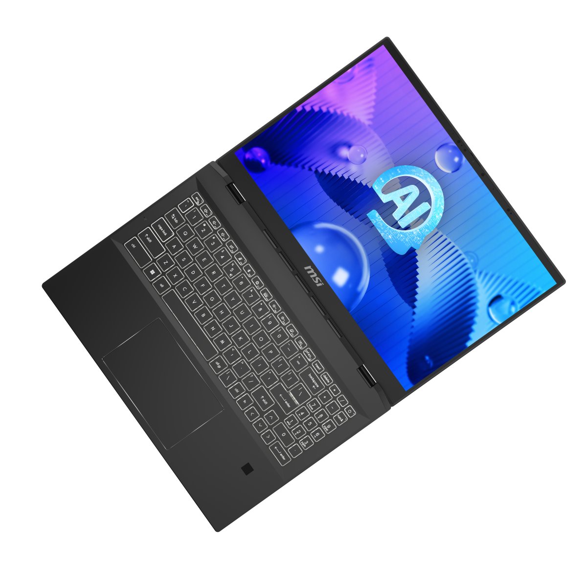 MSI Summit E16 AI Studio A1VETG-002UK Intel Core Ultra 7 155H Hybrid (2-in-1) 40.6 cm (16") Touchscreen Quad HD+ 32 GB LPDDR5-SDRAM 1 TB SSD NVIDIA GeForce RTX 4050 Wi-Fi 7 (802.11be) Windows 11 Pro Black - Image 24