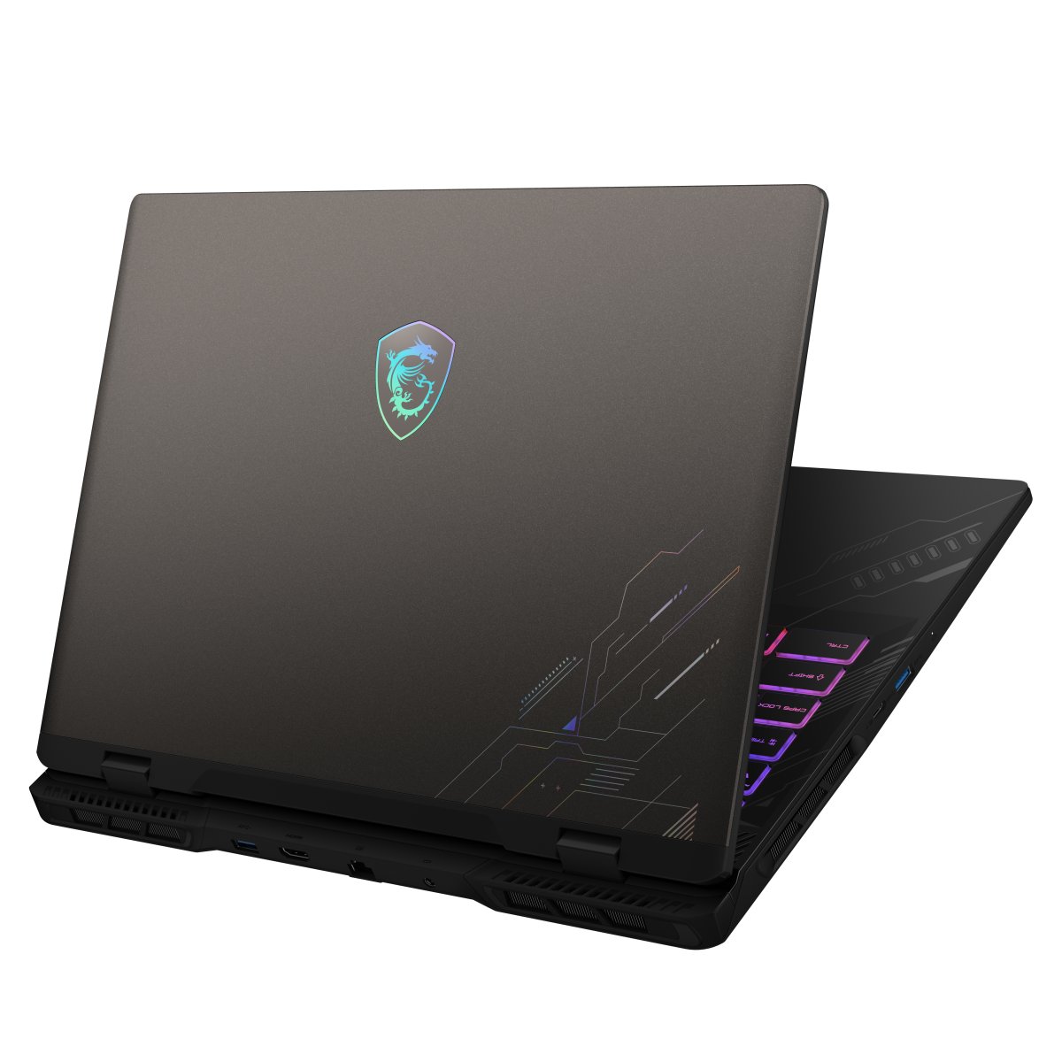 MSI Crosshair 16 HX D14VFKG-002UK Intel® Core™ i7 i7-14700HX Laptop 40.6 cm (16") Quad HD+ 16 GB DDR5-SDRAM 1 TB SSD NVIDIA GeForce RTX 4060 Wi-Fi 6E (802.11ax) Windows 10 Home Grey - Image 11