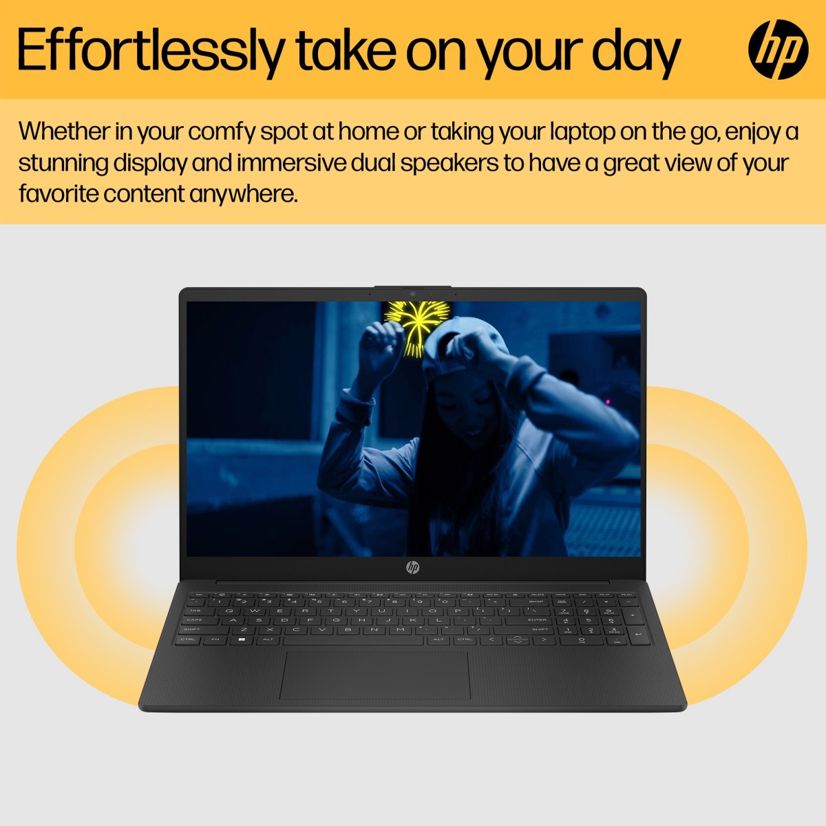 HP 15-fc0004na AMD Ryzen™ 3 7320U Laptop 39.6 cm (15.6") Full HD 4 GB LPDDR5-SDRAM 128 GB SSD Wi-Fi 6 (802.11ax) Windows 11 Home in S mode Silver - Image 13