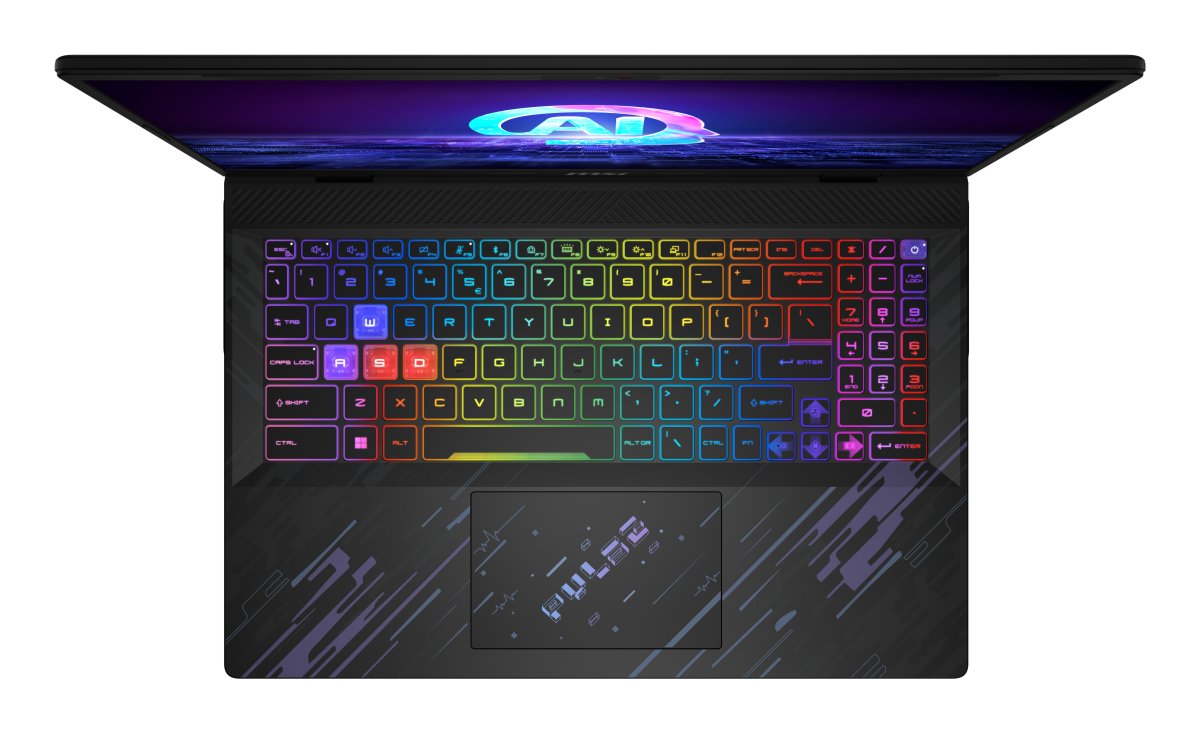 MSI Pulse 16 AI C1VGKG-001UK Intel Core Ultra 7 155H Laptop 40.6 cm (16") Quad HD+ 16 GB DDR5-SDRAM 1 TB SSD NVIDIA GeForce RTX 4070 Wi-Fi 6E (802.11ax) Windows 11 Home Black - Image 5