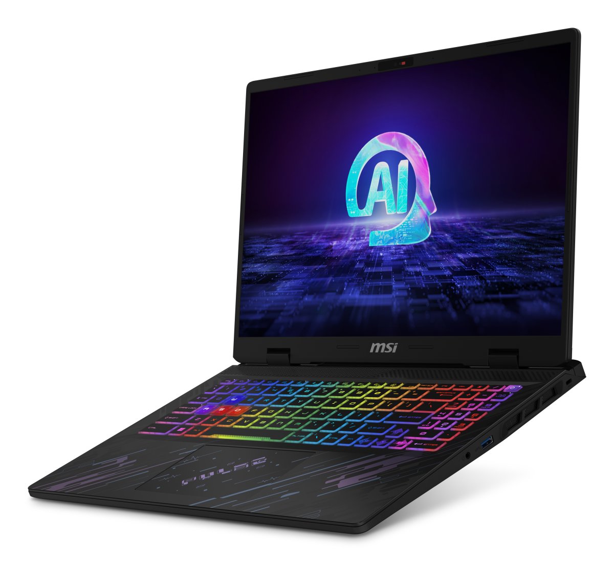MSI Pulse 16 AI C1VGKG-001UK Intel Core Ultra 7 155H Laptop 40.6 cm (16") Quad HD+ 16 GB DDR5-SDRAM 1 TB SSD NVIDIA GeForce RTX 4070 Wi-Fi 6E (802.11ax) Windows 11 Home Black - Image 10