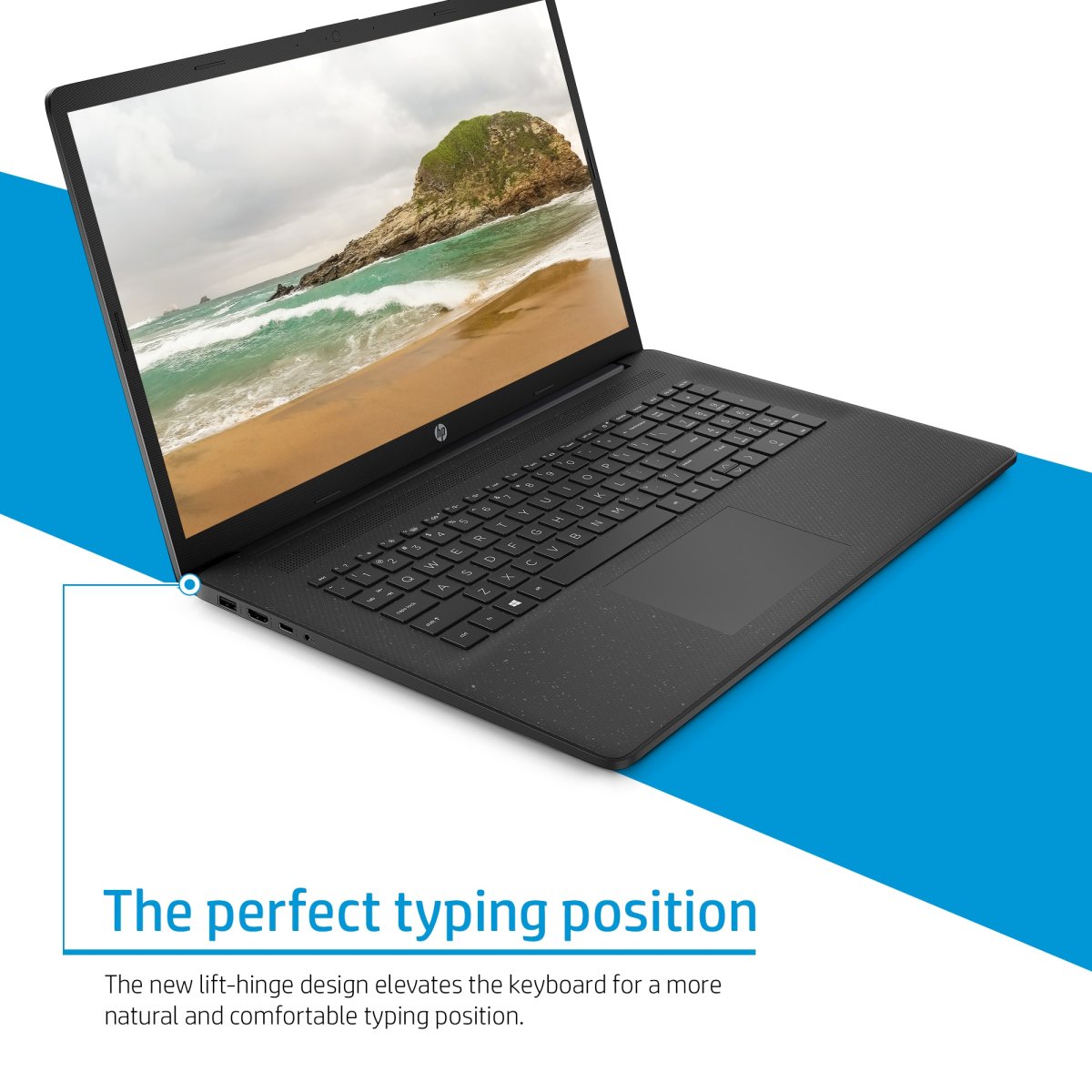 HP 17-cn0102na Intel® Core™ i3 i3-1115G4 Laptop 43.9 cm (17.3") Full HD 8 GB DDR4-SDRAM 128 GB SSD Wi-Fi 5 (802.11ac) Windows 11 Home in S mode Silver - Image 19