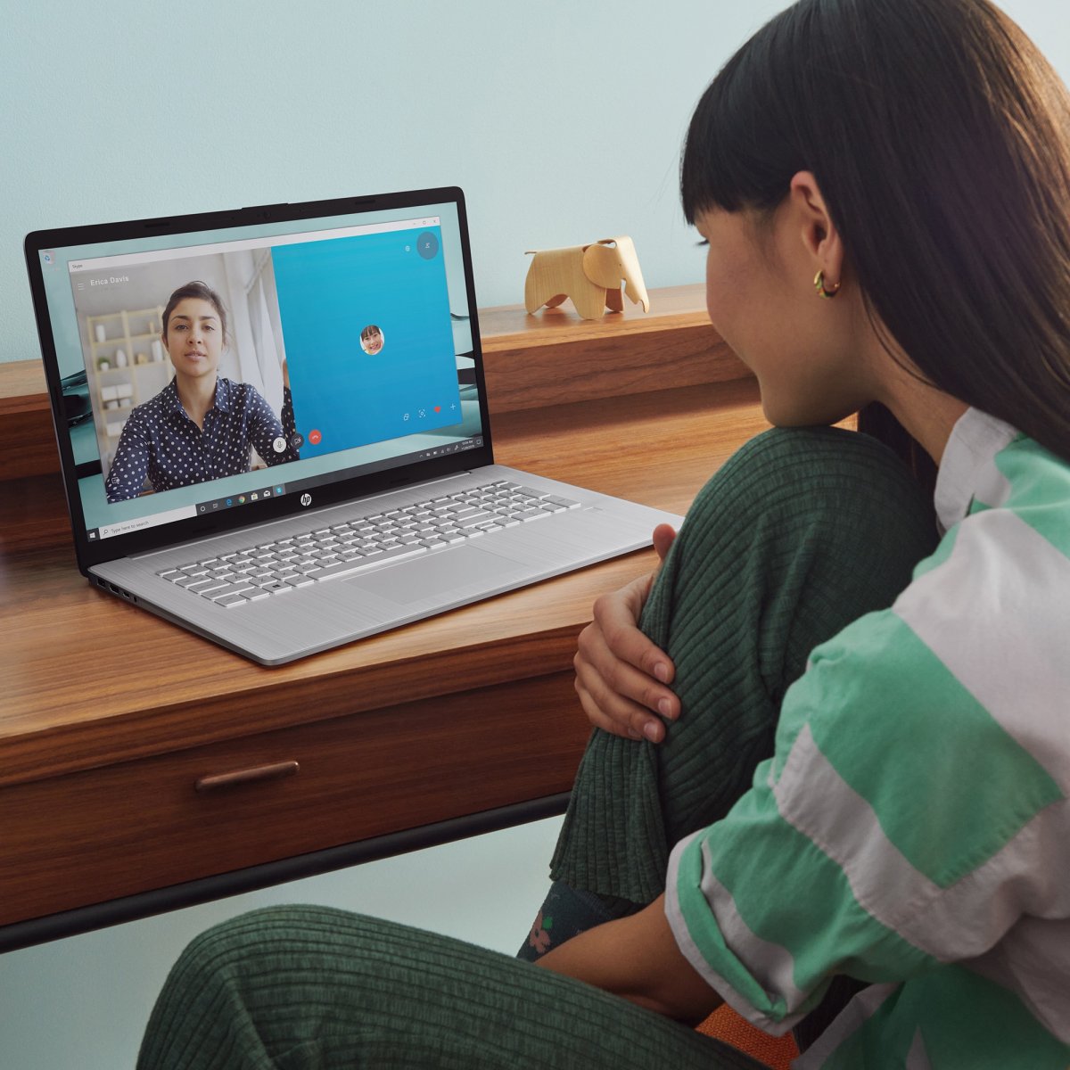 HP 17-cn0102na Intel® Core™ i3 i3-1115G4 Laptop 43.9 cm (17.3") Full HD 8 GB DDR4-SDRAM 128 GB SSD Wi-Fi 5 (802.11ac) Windows 11 Home in S mode Silver - Image 11