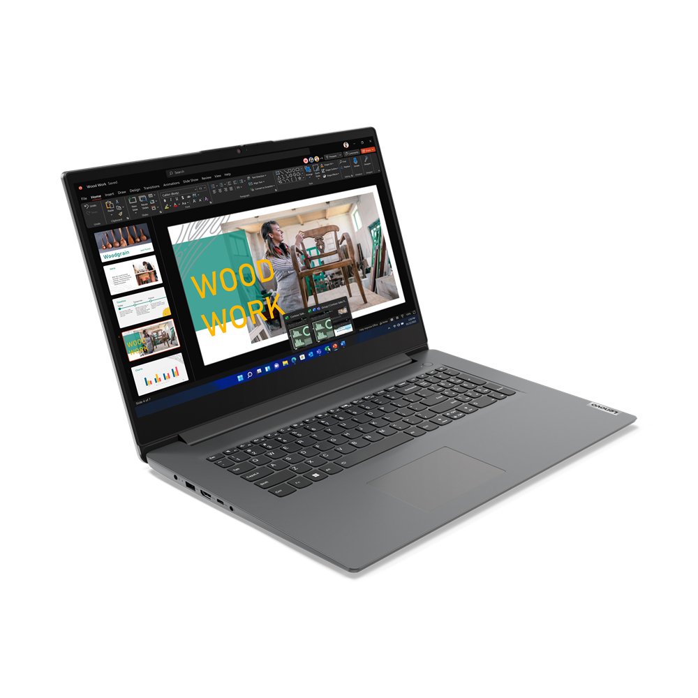 Lenovo V17 G4 IRU Intel® Core™ i5 i5-13420H Laptop 43.9 cm (17.3") Full HD 8 GB DDR4-SDRAM 256 GB SSD Wi-Fi 6 (802.11ax) Windows 11 Pro UK English Grey - Image 2