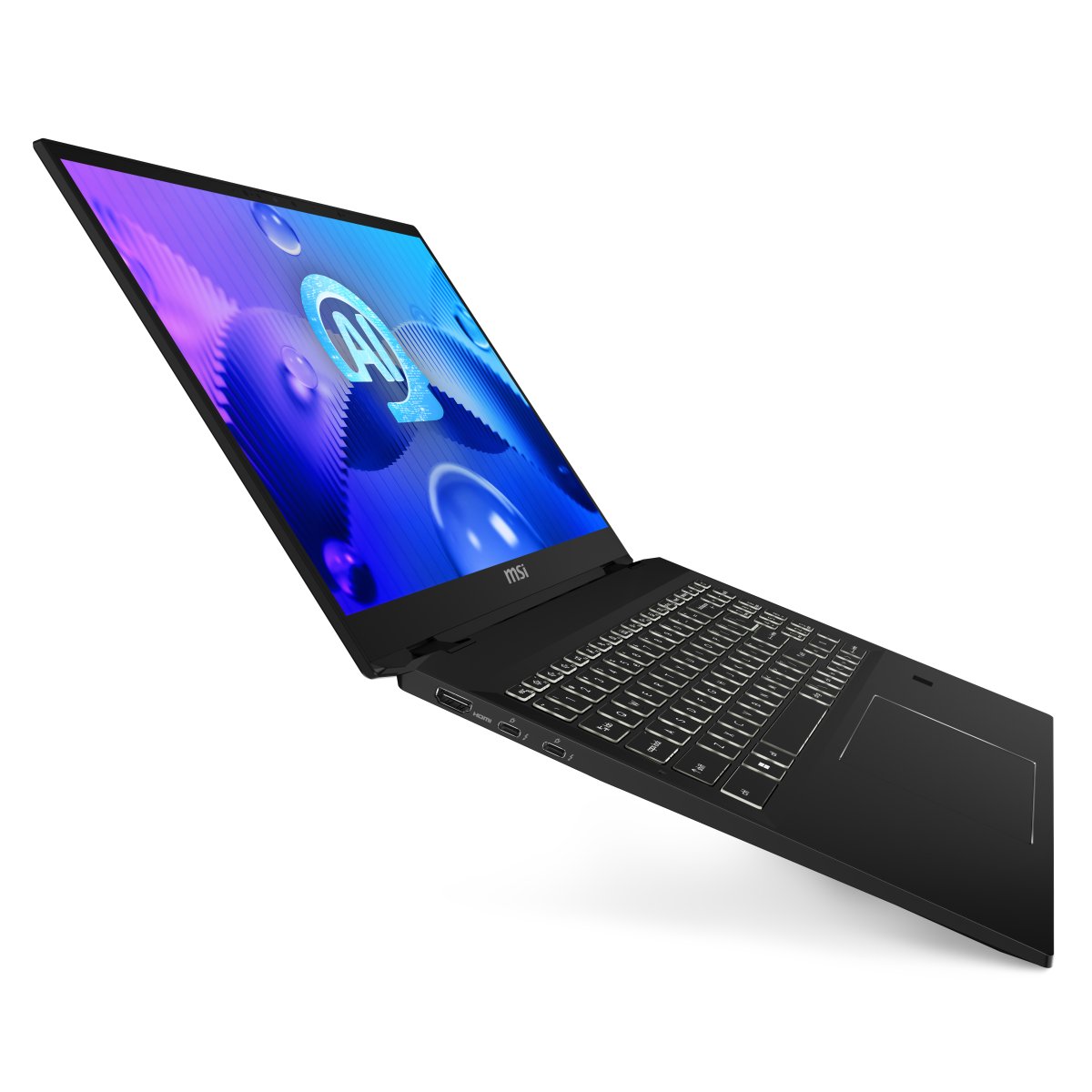MSI Summit E16 AI Evo A1MTG-002UK Intel Core Ultra 7 Hybrid (2-in-1) 40.6 cm (16") Touchscreen Quad HD+ 32 GB LPDDR5-SDRAM 1 TB SSD Wi-Fi 7 (802.11be) Windows 11 Pro Black - Image 12