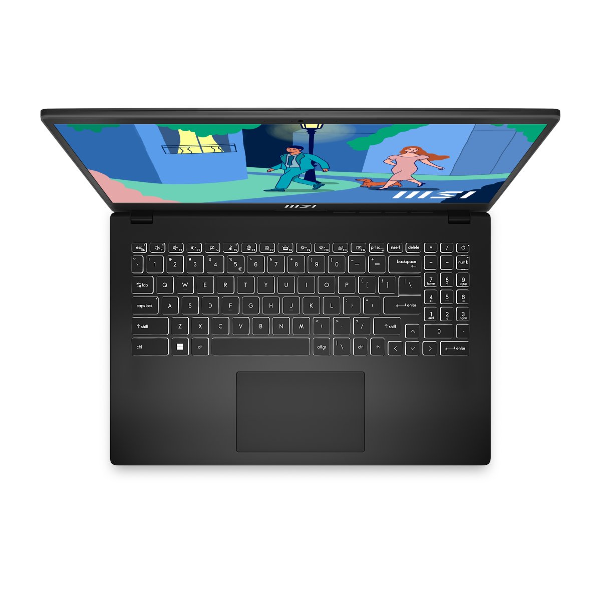 MSI Modern 15 B7M-085UK AMD Ryzen™ 5 7530U Laptop 39.6 cm (15.6") Full HD 8 GB DDR4-SDRAM 512 GB SSD Wi-Fi 6E (802.11ax) Windows 11 Home Black - Image 9