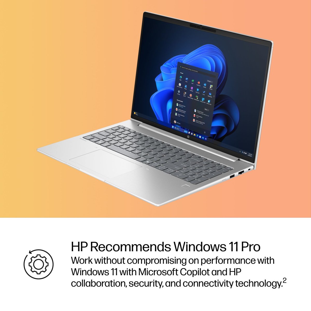 HP ProBook 4 G1i AI Intel Core Ultra 5 225U Laptop 40.6 cm (16") WUXGA 16 GB DDR5-SDRAM 256 GB SSD Wi-Fi 7 (802.11be) Windows 11 Pro AI PC Silver - Image 13