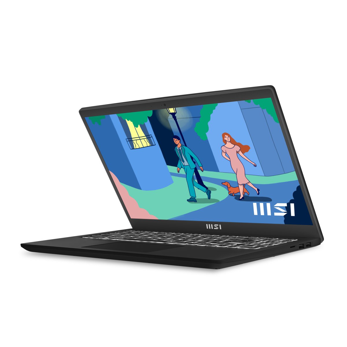 MSI Modern 15 B7M-085UK AMD Ryzen™ 5 7530U Laptop 39.6 cm (15.6") Full HD 8 GB DDR4-SDRAM 512 GB SSD Wi-Fi 6E (802.11ax) Windows 11 Home Black - Image 13