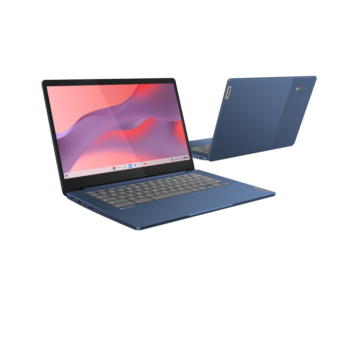Lenovo IdeaPad IP Slim 3 Chrome 14M868 MediaTek Kompanio 520 Chromebook 35.6 cm (14") Full HD 4 GB LPDDR4x-SDRAM 64 GB eMMC Wi-Fi 6 (802.11ax) ChromeOS Blue QWERTY UK English - Image 7