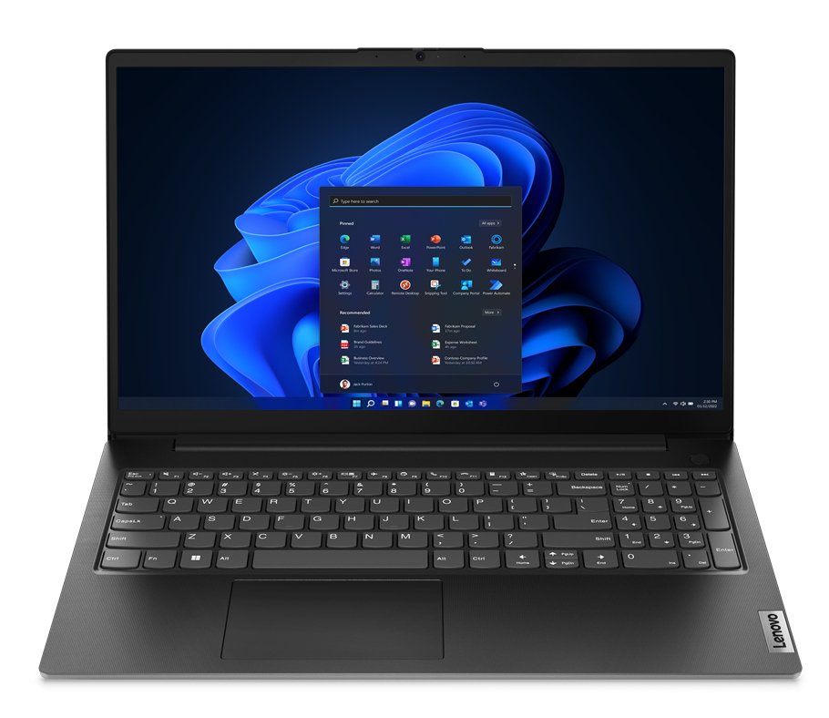 Lenovo V15 G4 AMN AMD Ryzen™ 5 7520U Laptop 39.6 cm (15.6") Full HD 8 GB LPDDR5-SDRAM 512 GB SSD Wi-Fi 5 (802.11ac) Windows 11 Pro UK English Black