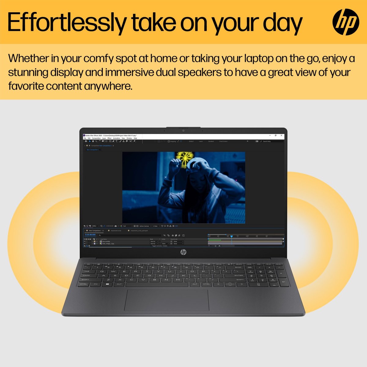 HP 15-fc0017na AMD Ryzen™ 5 7520U Laptop 39.6 cm (15.6") Full HD 8 GB LPDDR5-SDRAM 256 GB SSD Wi-Fi 6 (802.11ax) Windows 11 Home Black - Image 10