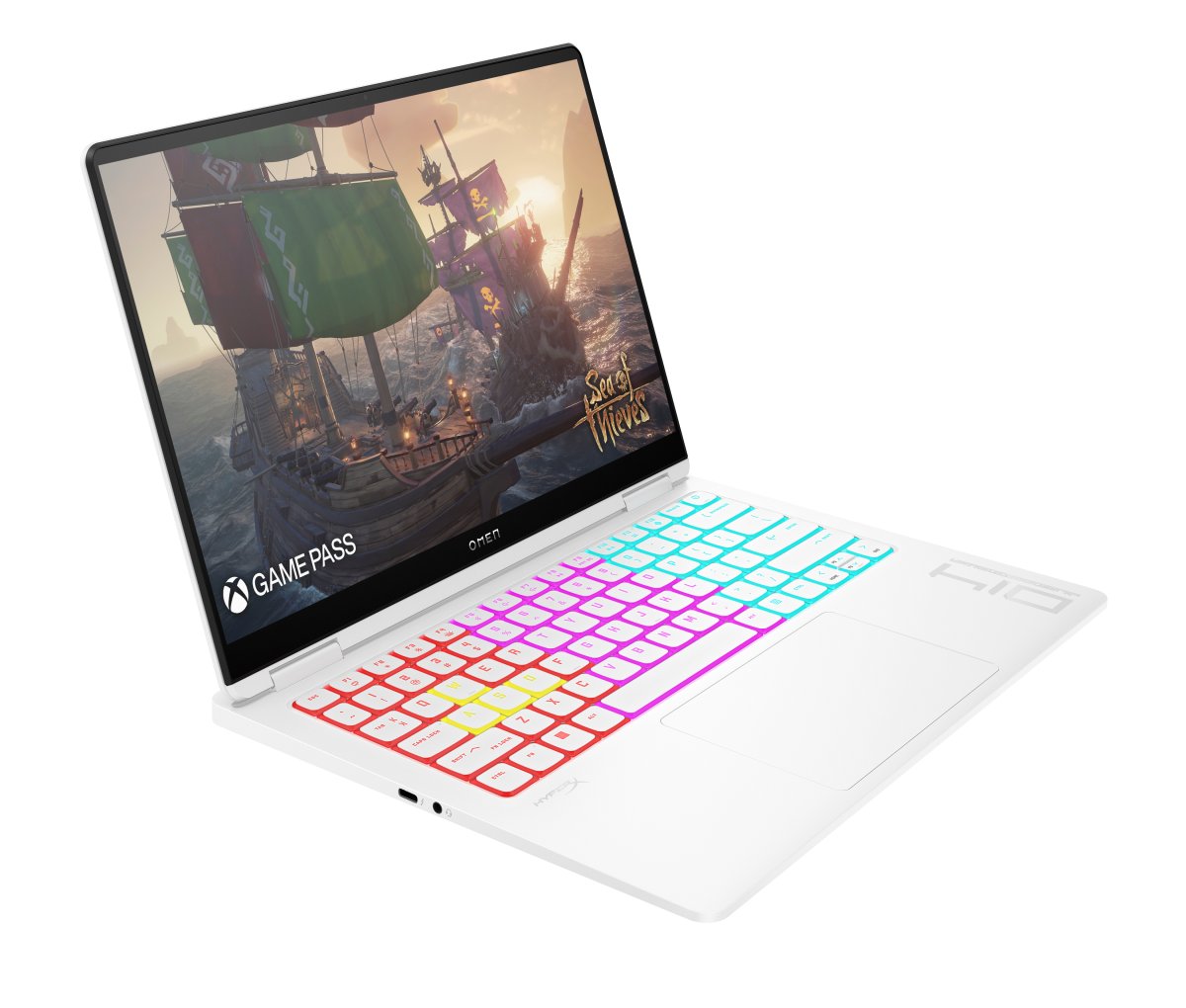 HP OMEN 14-fb0018na Intel Core Ultra 7 155H Laptop 35.6 cm (14") 3K 16 GB LPDDR5x-SDRAM 512 GB SSD NVIDIA GeForce RTX 4050 Wi-Fi 7 (802.11be) Windows 11 Home White - Image 2