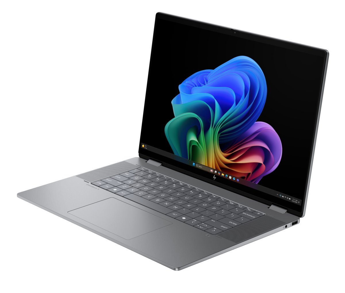 HP OmniBook X Flip 16-ar0002na Copilot+ PC AMD Ryzen™ AI 7 350 Hybrid (2-in-1) 40.6 cm (16") Touchscreen 3K 16 GB LPDDR5x-SDRAM 1 TB SSD Wi-Fi 7 (802.11be) Windows 11 Home Silver - Image 26