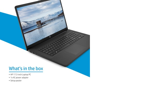 HP 17-cn0041na Intel® Pentium® Gold 7505 Laptop 43.9 cm (17.3") Full HD 4 GB DDR4-SDRAM 128 GB SSD Wi-Fi 5 (802.11ac) Windows 11 Home in S mode Black - Image 7