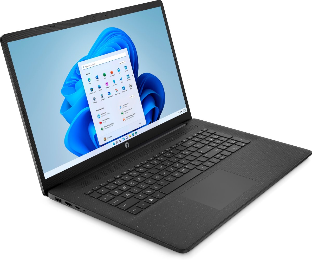 HP 17-cn0041na Intel® Pentium® Gold 7505 Laptop 43.9 cm (17.3") Full HD 4 GB DDR4-SDRAM 128 GB SSD Wi-Fi 5 (802.11ac) Windows 11 Home in S mode Black - Image 3