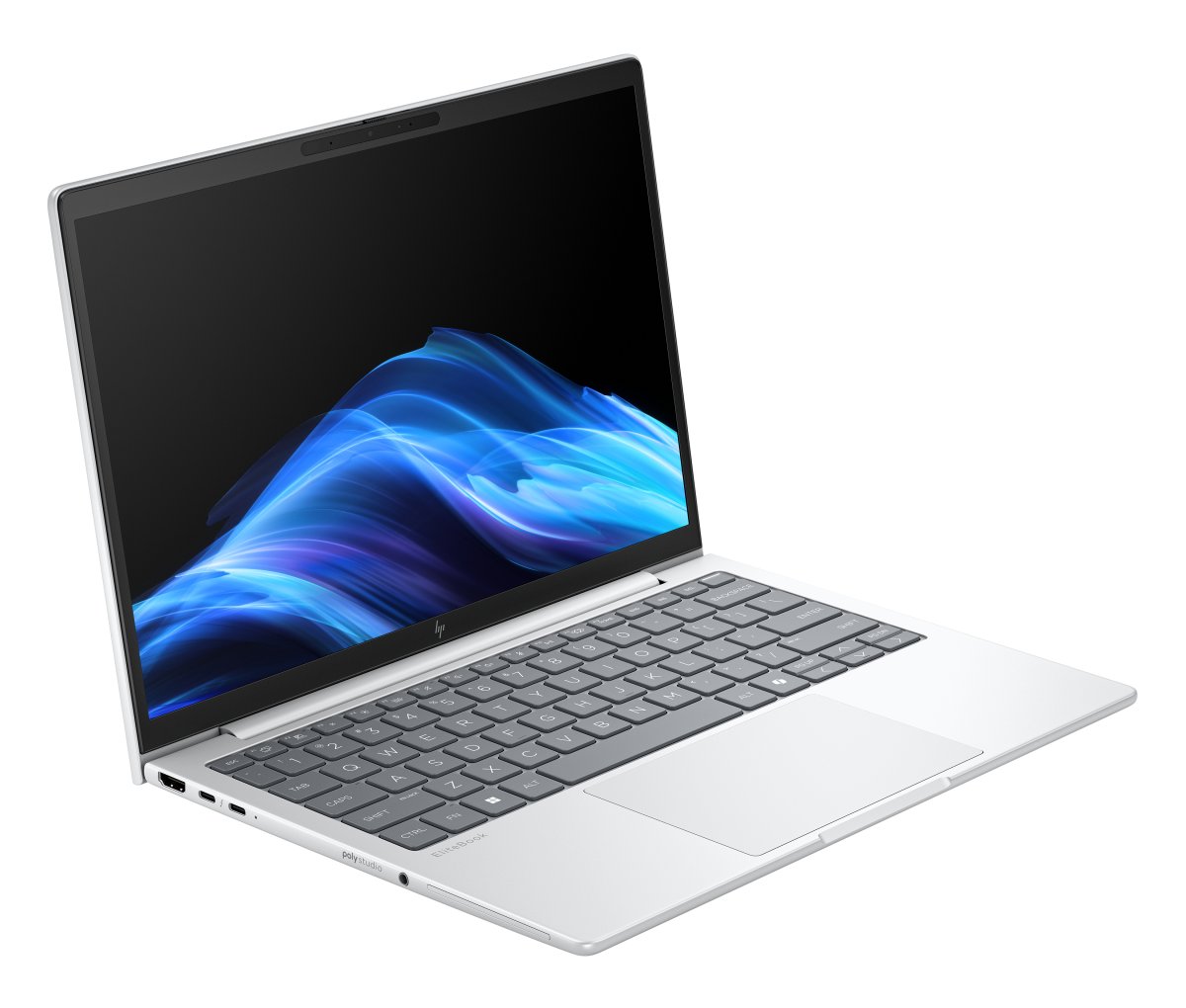HP EliteBook 8 G1i Intel Core Ultra 5 225U Laptop 33.8 cm (13.3") WUXGA 32 GB LPDDR5x-SDRAM 512 GB SSD Wi-Fi 7 (802.11be) Windows 11 Pro AI PC Silver - Image 2