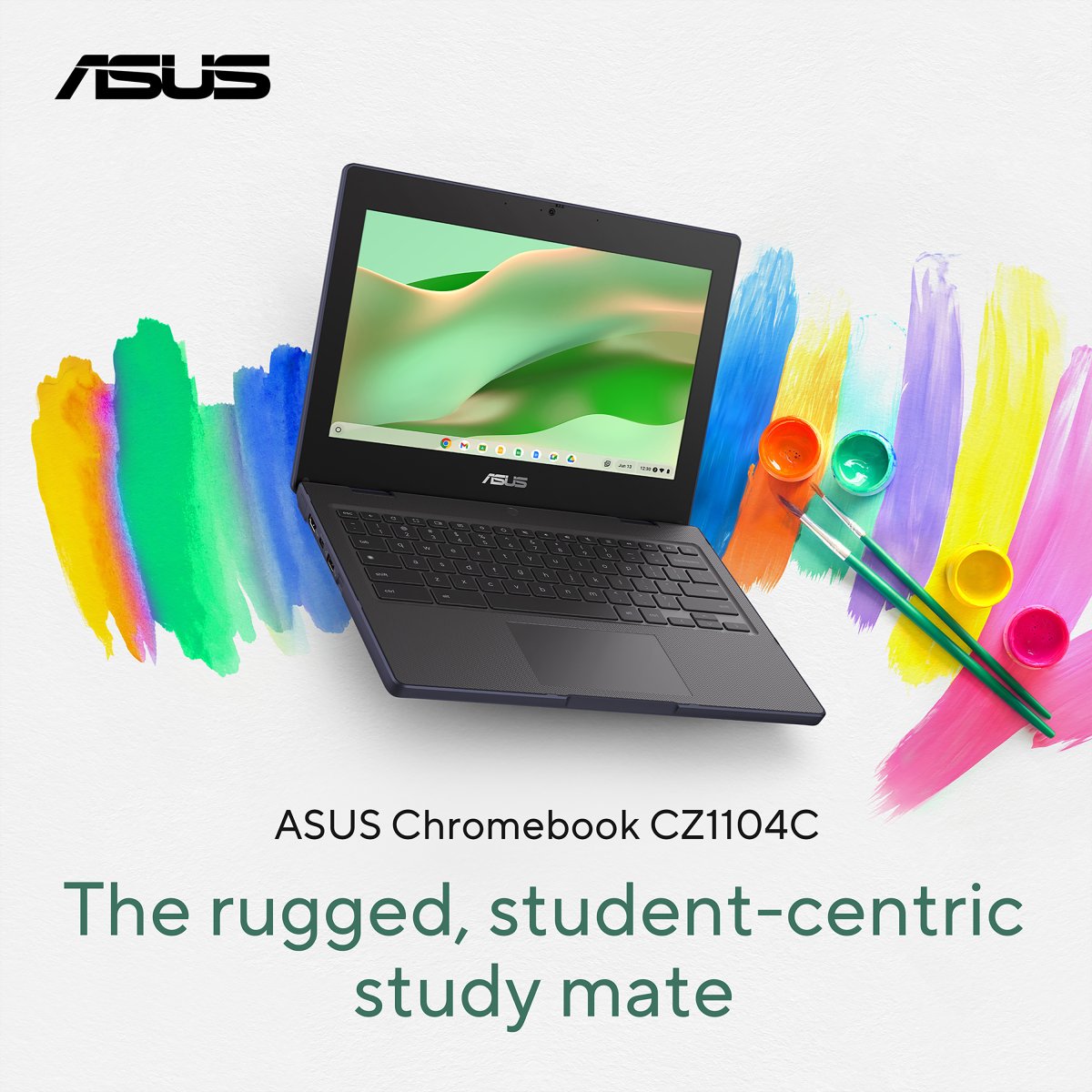 ASUS Chromebook CZ11 CZ1104CM2A-N00122 ARM Cortex 520 Laptop 29.5 cm (11.6") HD 8 GB LPDDR4x-SDRAM 64 GB eMMC Wi-Fi 6 (802.11ax) ChromeOS Grey - Image 13