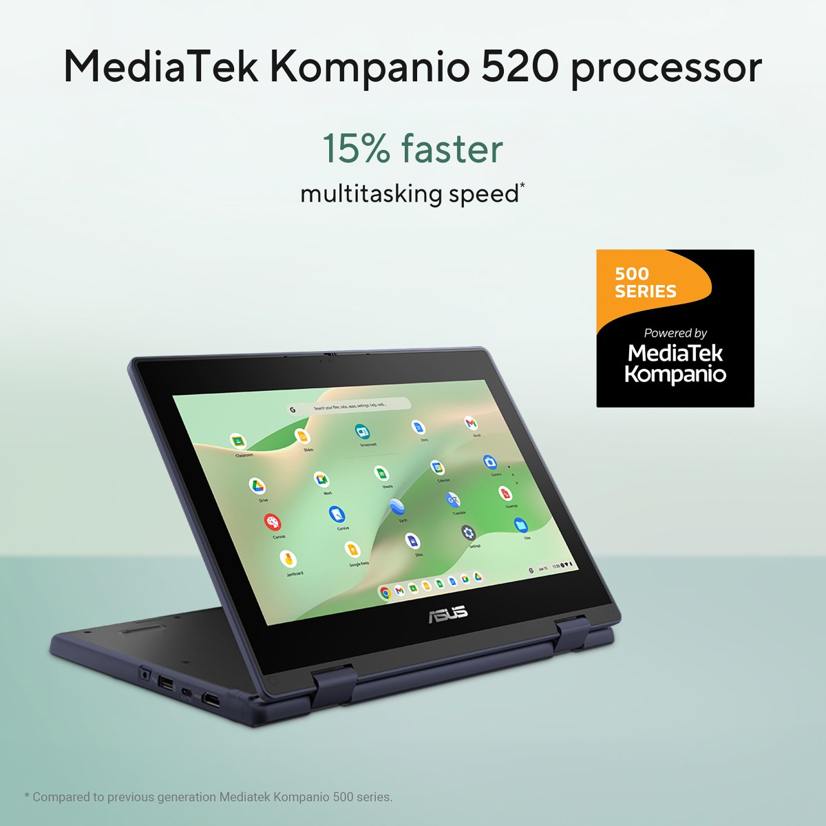 ASUS Chromebook CZ11 Flip CZ1104FM2A-NS0146 MediaTek Kompanio 520 11.6" Touchscreen HD 4 GB LPDDR4x-SDRAM 64 GB eMMC Wi-Fi 6 (802.11ax) ChromeOS Gray - Image 12