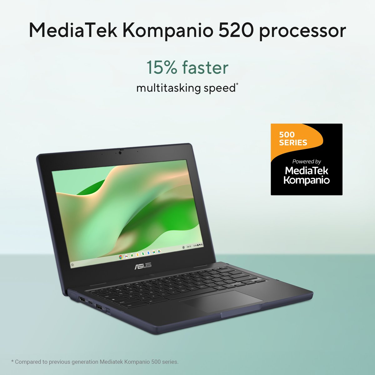 ASUS Chromebook CZ11 CZ1104CM2A-N00122 ARM Cortex 520 Laptop 29.5 cm (11.6") HD 8 GB LPDDR4x-SDRAM 64 GB eMMC Wi-Fi 6 (802.11ax) ChromeOS Grey - Image 7