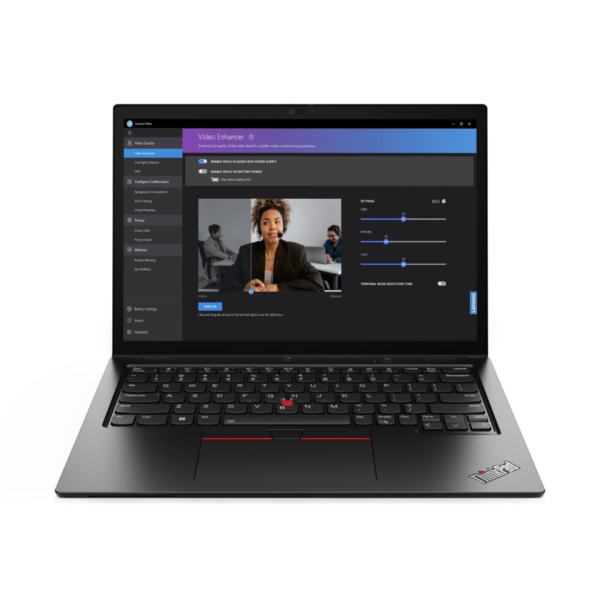 Lenovo ThinkPad L13 Yoga Gen 4 (Intel) Intel® Core™ i5 i5-1335U Hybrid (2-in-1) 33.8 cm (13.3") Touchscreen WUXGA 8 GB LPDDR5-SDRAM 256 GB SSD Wi-Fi 6 (802.11ax) Windows 11 Pro UK English Black - Image 4