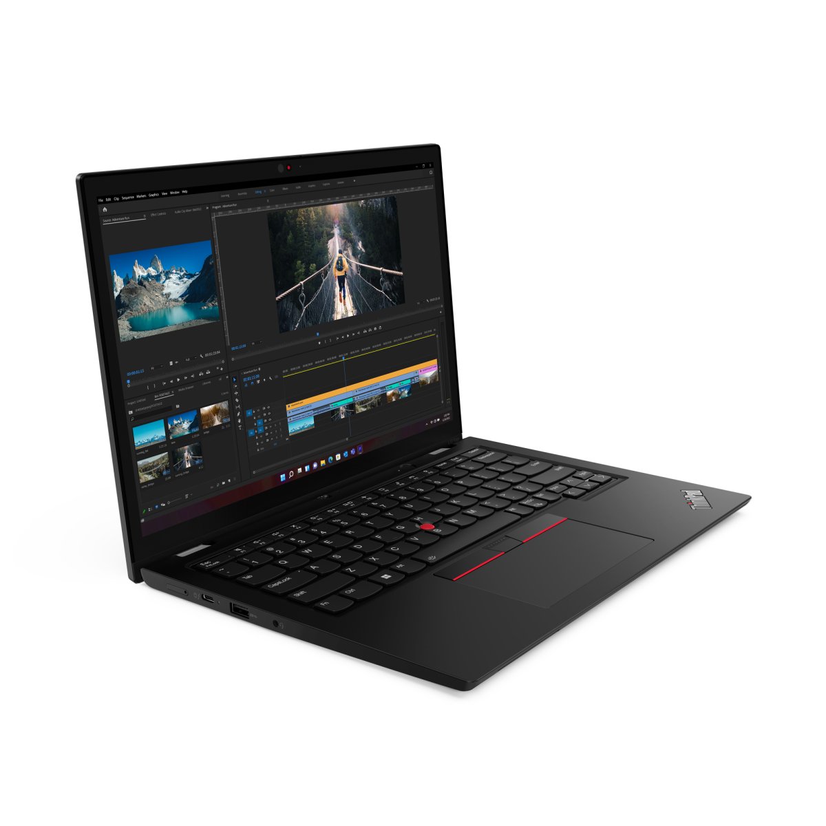 Lenovo ThinkPad L13 Yoga Gen 4 (Intel) Intel® Core™ i5 i5-1335U Hybrid (2-in-1) 33.8 cm (13.3") Touchscreen WUXGA 8 GB LPDDR5-SDRAM 256 GB SSD Wi-Fi 6 (802.11ax) Windows 11 Pro UK English Black - Image 8